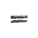 NORHM-2402 | ORGANIZADOR HORIZONTAL METALICO 2U NICOMAR