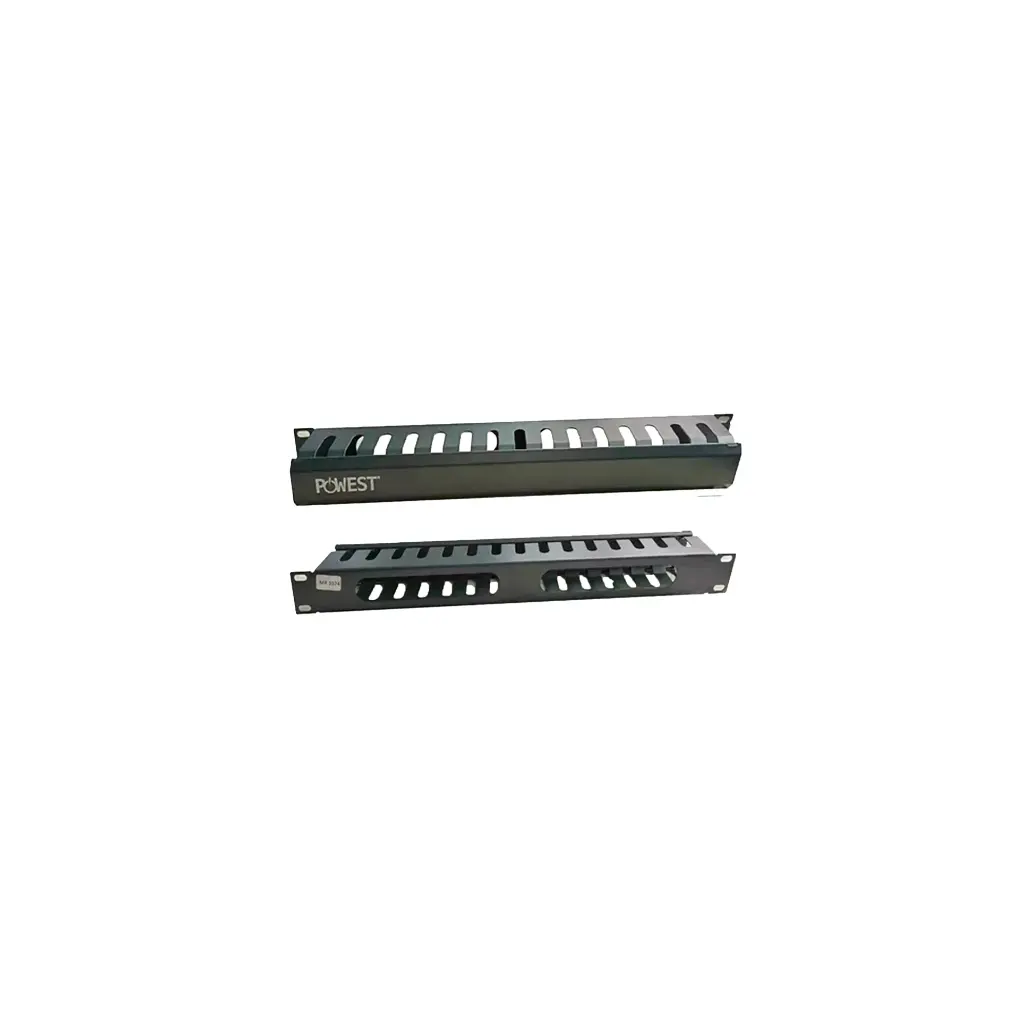 NORHM-2401 | ORGANIZADOR HORIZONTA METALICO 1U NICOMAR