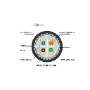 nuevo NFU6AL-1606  -NFU6AL-1606 | CABLE F/UTP CAT 6A LSZH 305MTS