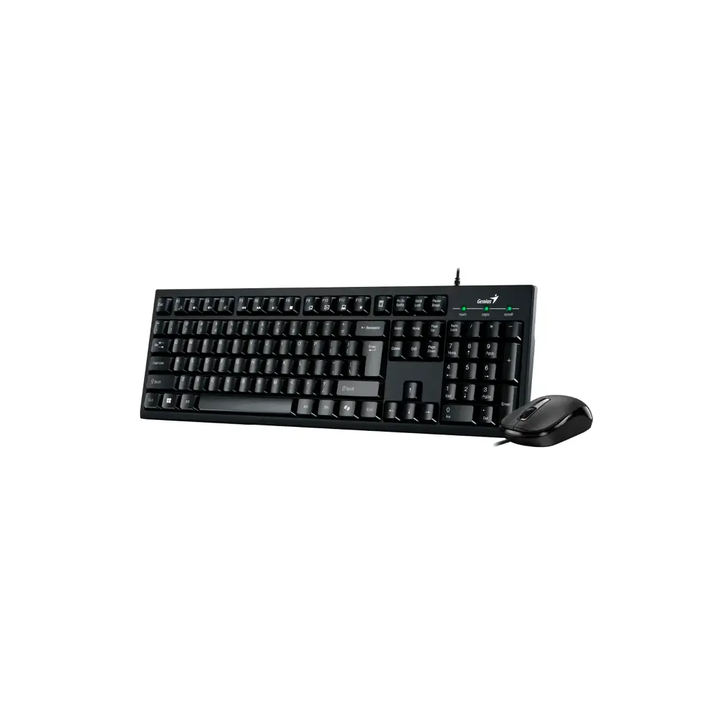 KM-100SE | COMBO TECLADO Y MOUSE ALAMBRICO KM-100SE